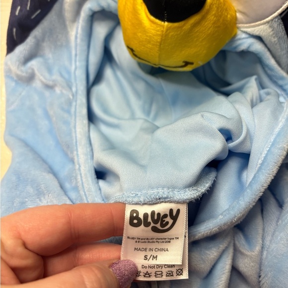 Bluey Bandit Halloween Costume Adult Size Small Medium Dog Jumpsuit One Piece - Picture 7 of 7